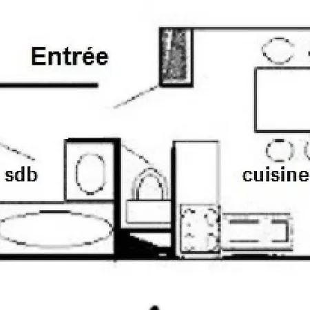 Les Ecrins - 3 Pieces 6/7 Pers - Les Ecrins - 206ec - Plagne Centre Mae-8934 Apartman *