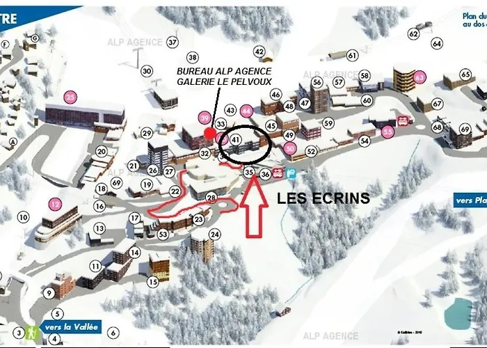 Les Ecrins - 3 Pieces 6/7 Pers - Les Ecrins - 206ec - Plagne Centre Mae-8934 Lägenhet